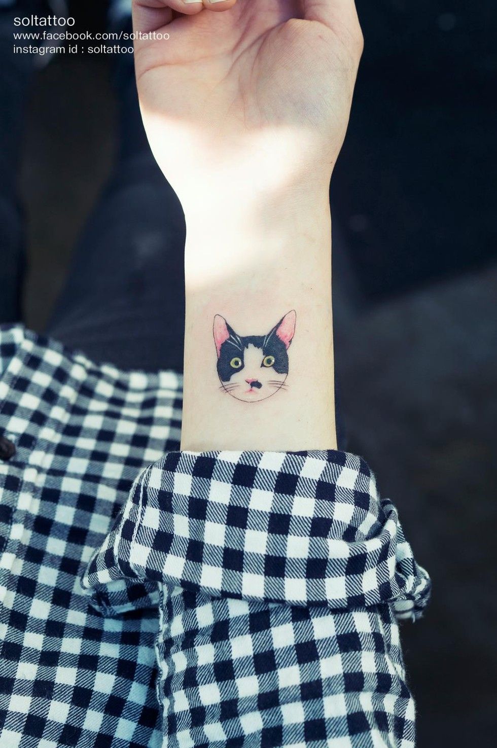 cat tattoo