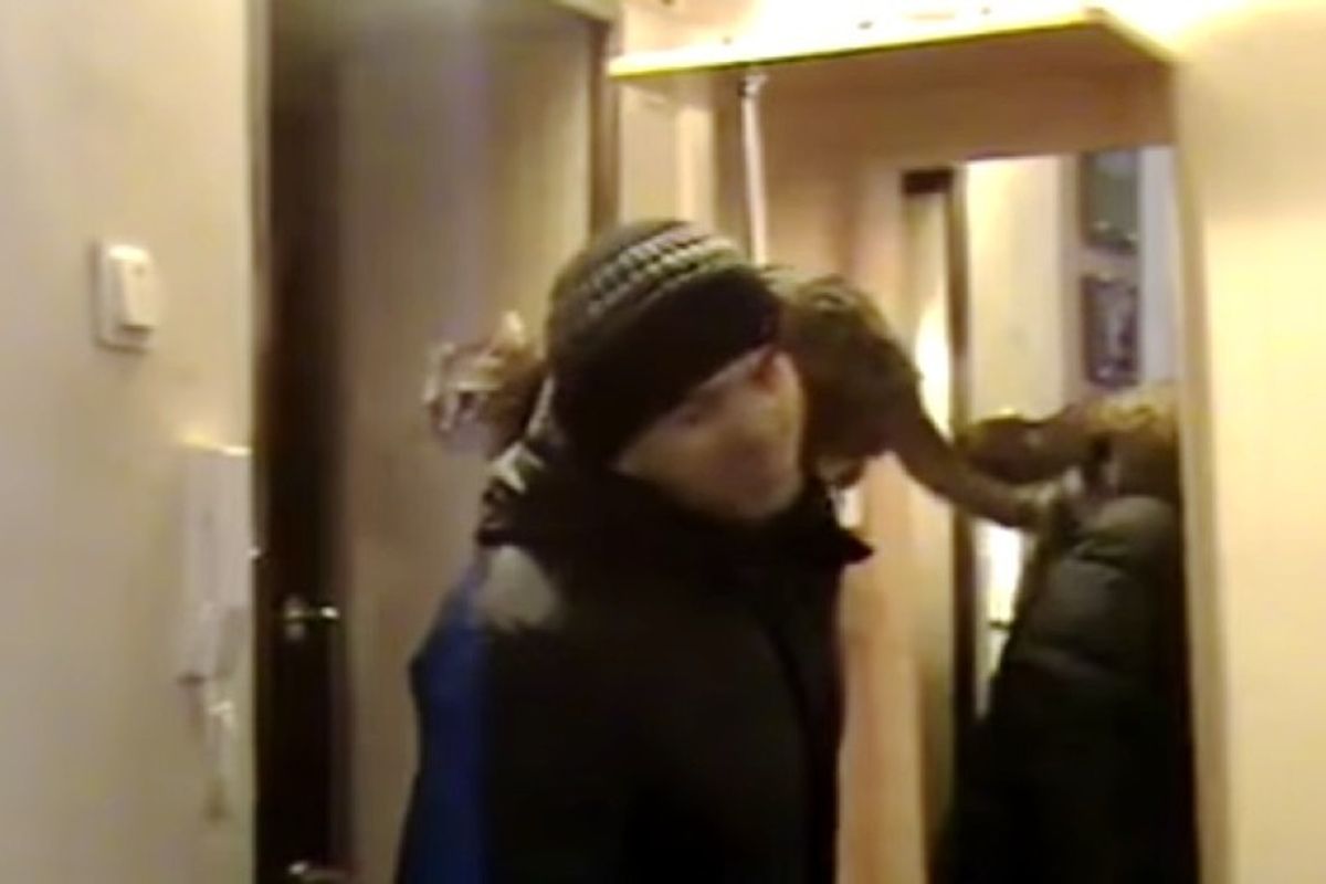 cat won't human go without him