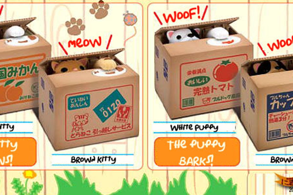 Cool Japanese Robotic Kitty Bank