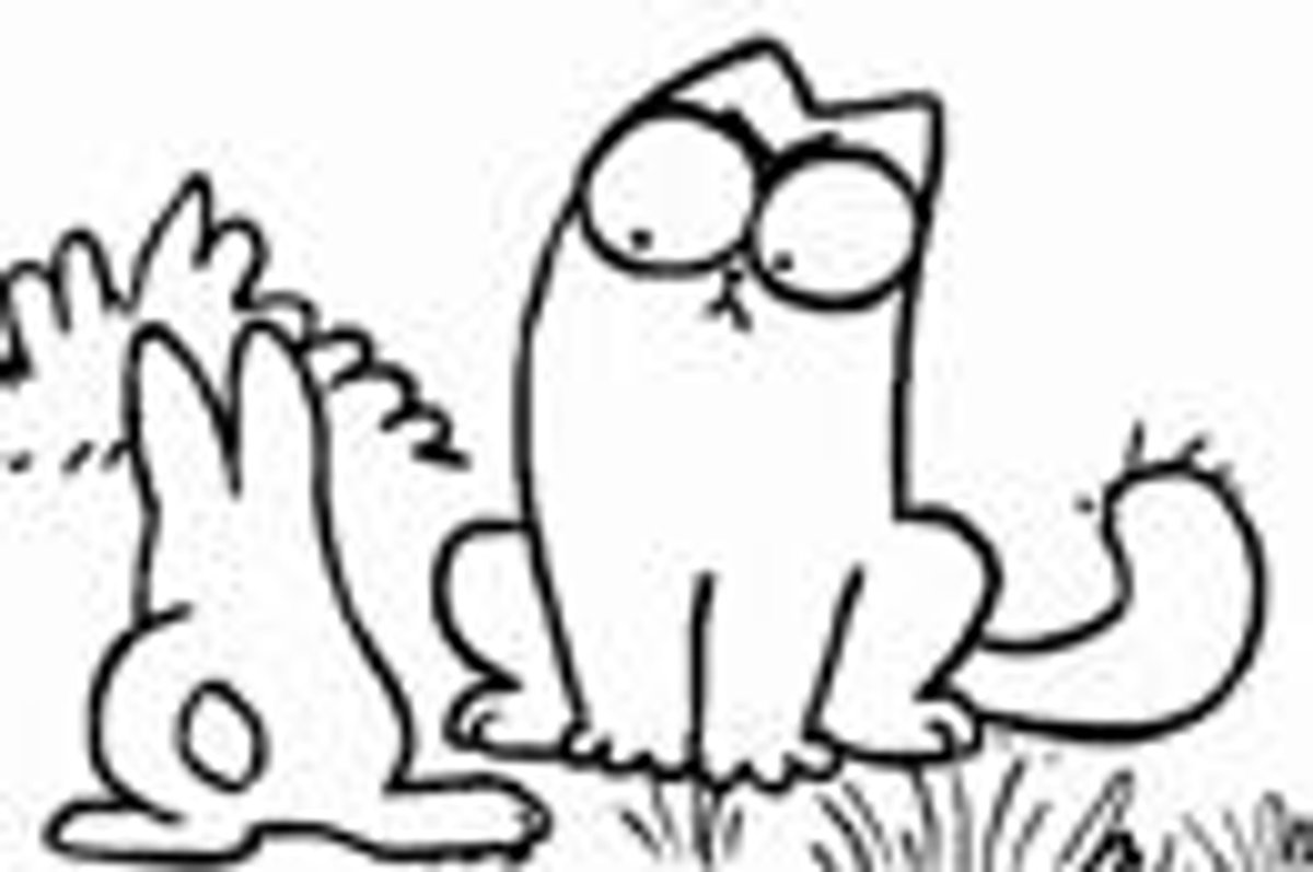 Simon's Cat in 'Hop It'