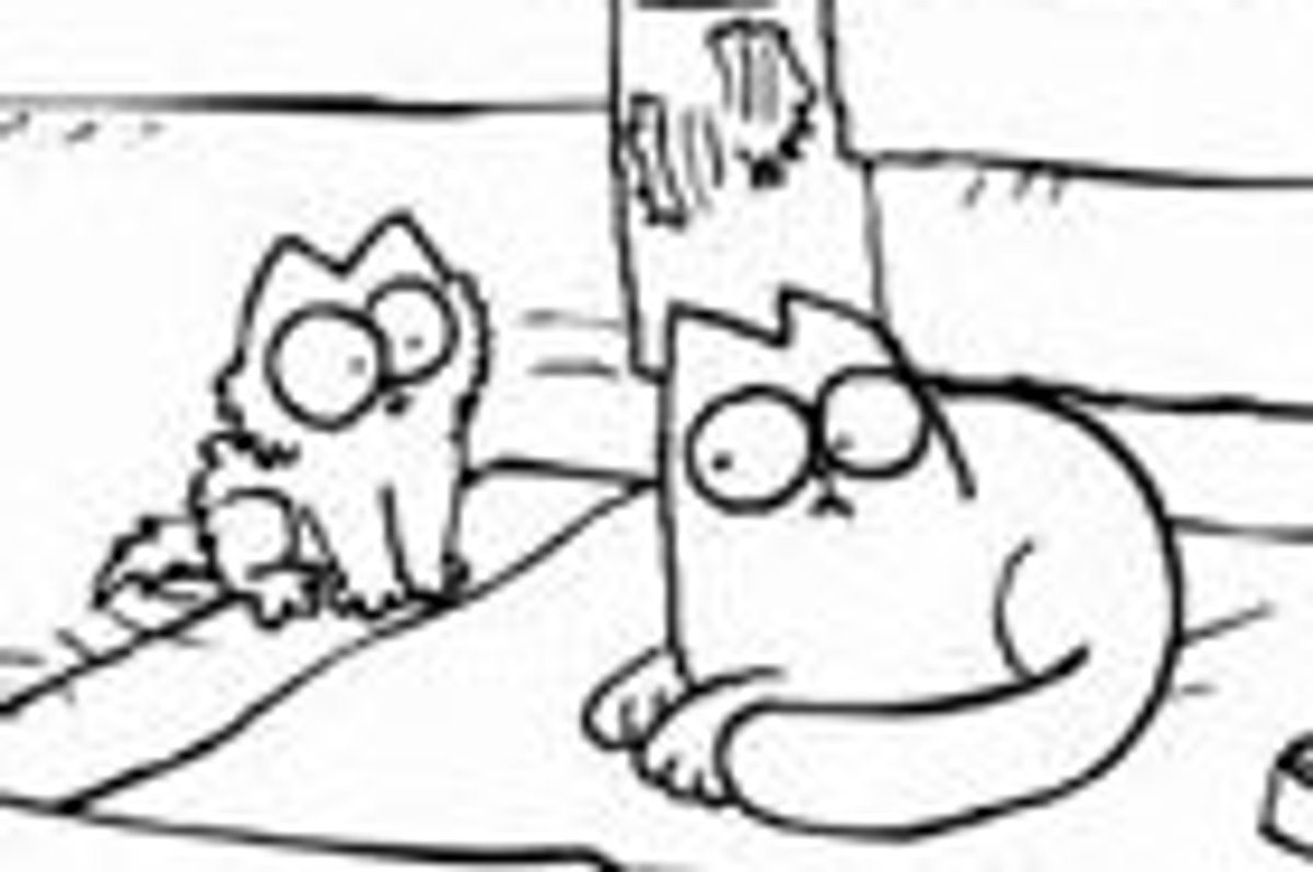 Simon's Cat in 'Double Trouble'