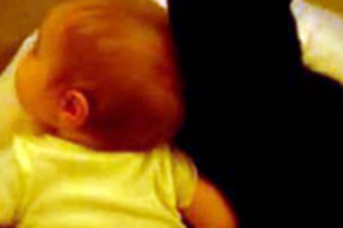 Tuxedo Cat and His Little Human Buddy