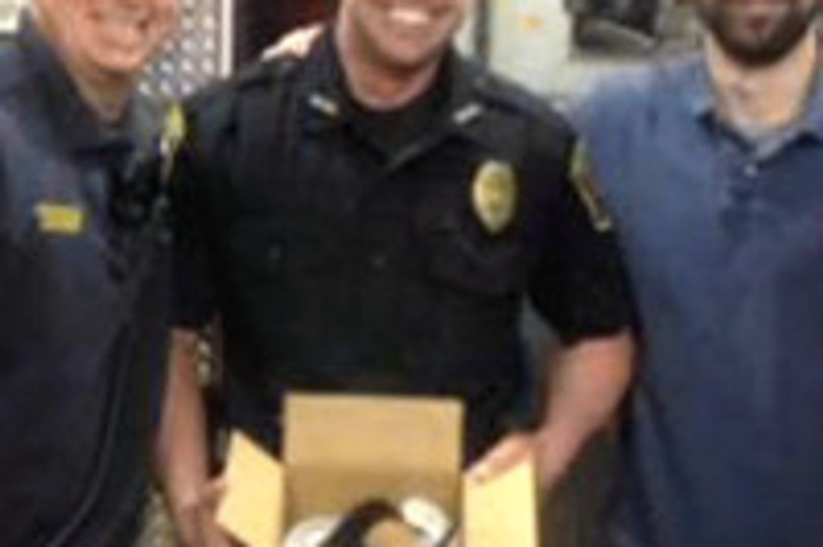 Police And Fire Officials Save Kittens Thrown From Truck