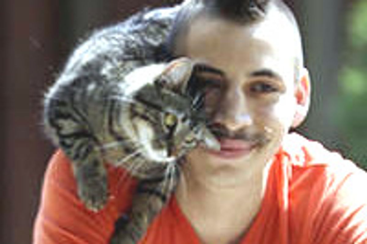 Incredible Bond Between Cat And Cyclist