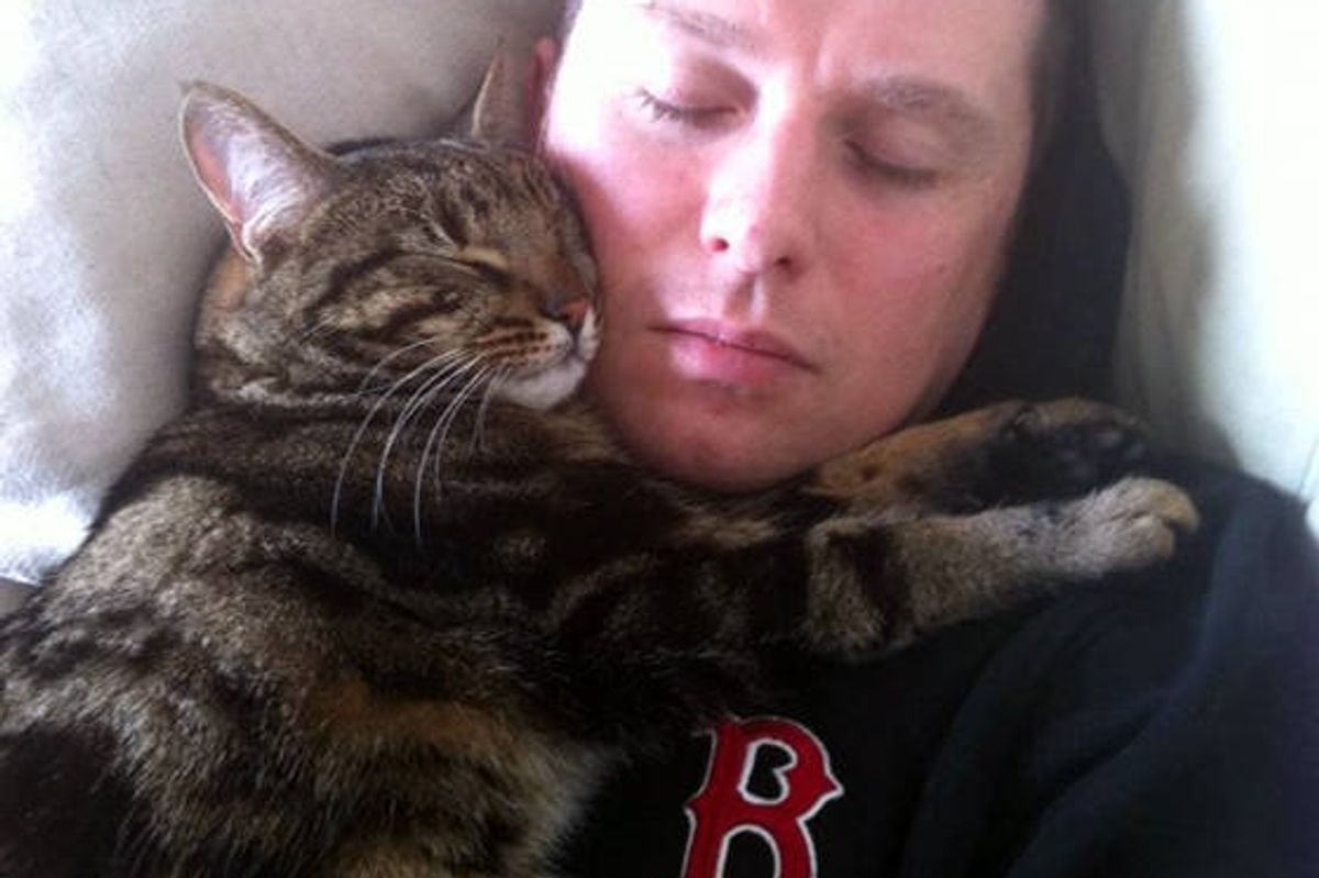 Cat With Limited Eyesight And Aggression Finds Love