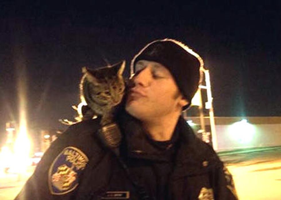 Baltimore Police Officer Protects And Serves Both Two Legs And Four Paws