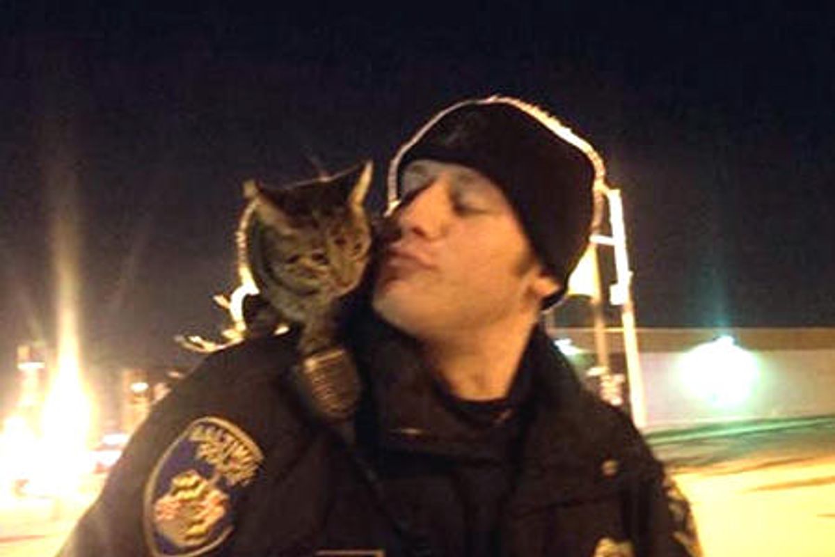 Baltimore Police Officer Protects And Serves Both Two Legs And Four Paws