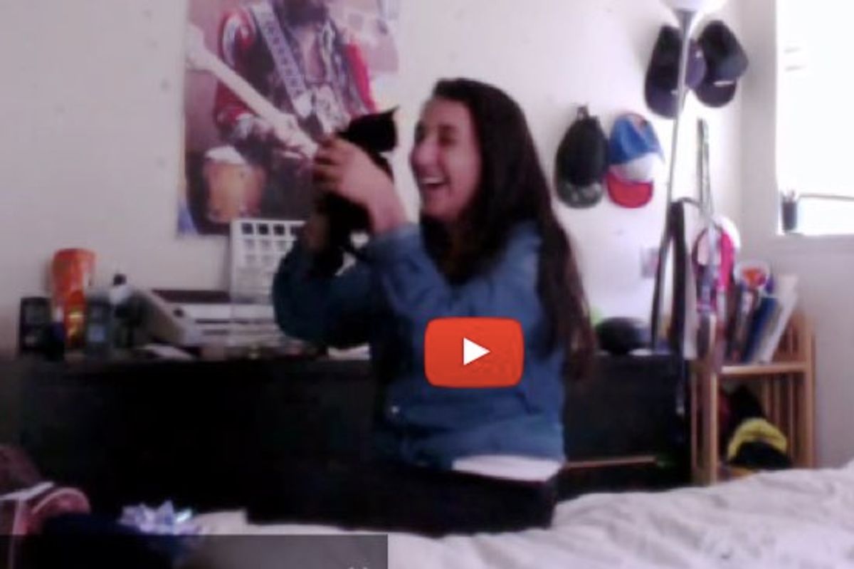 He Gives Her the Best Surpurrise!