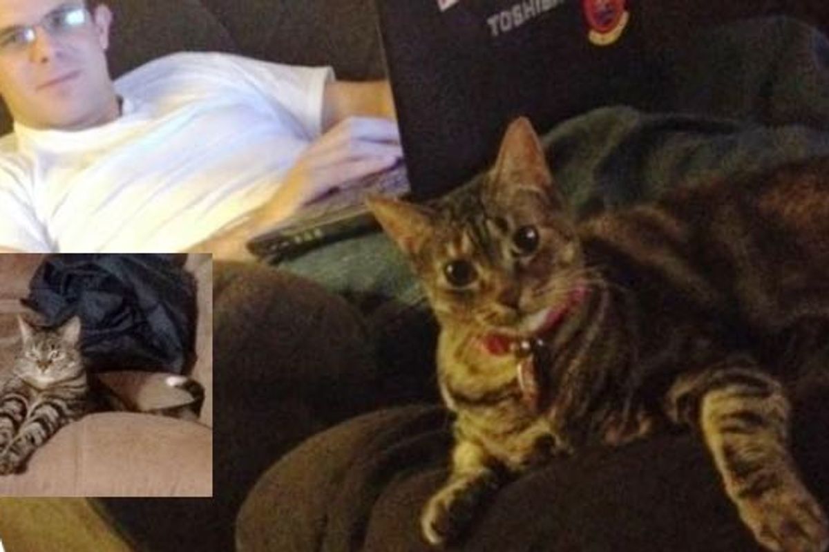 Disabled Veteran Rescues Cat Who Rescues Him Too