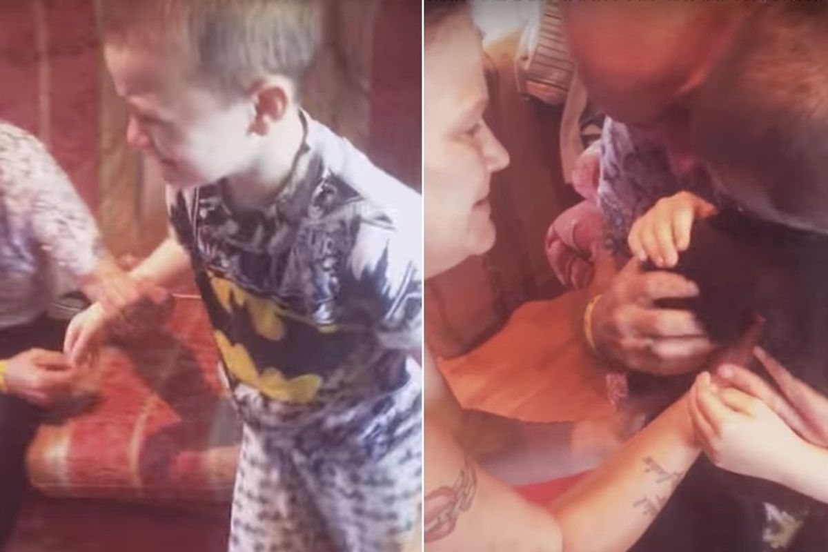 Young Boy Bursts into Tears When He Finds His Missing Cat, His Best Friend